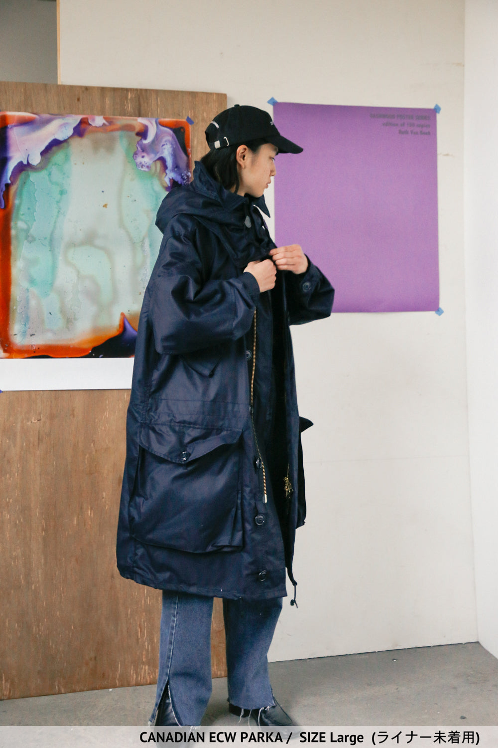 カナダ軍ECWパーカー　fifth general store ネイビー カナダ軍 ECWパーカー / Peerless x Fifth 別注