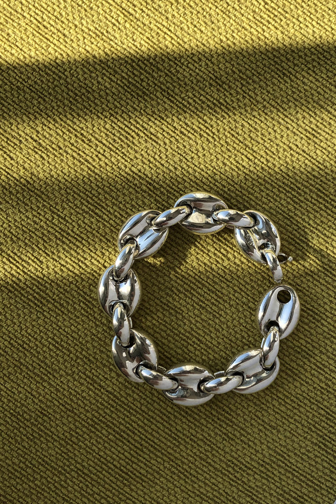 Fifth Silver Bracelet PU1991 / シルバーチェーンブレスレット 