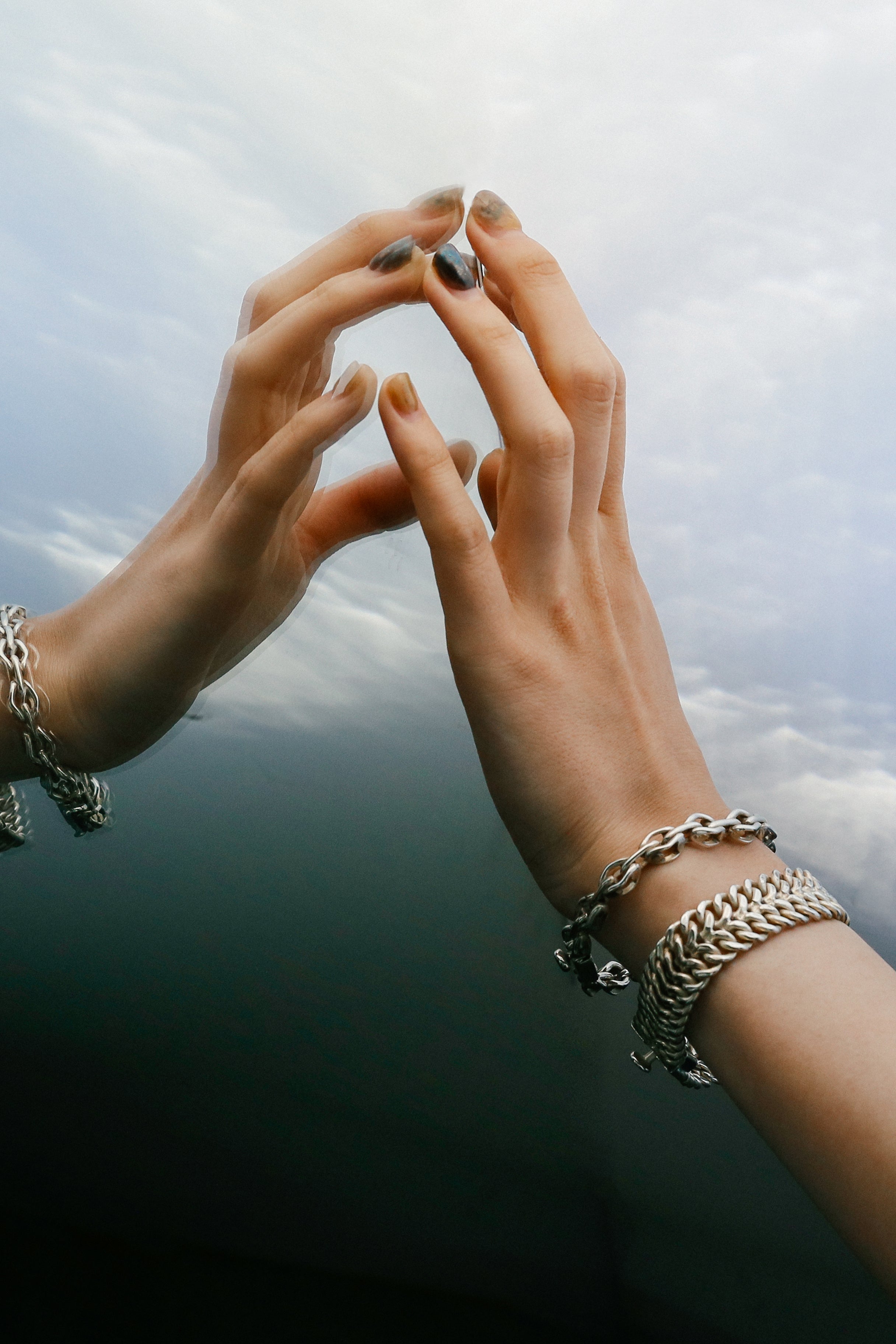 Silver Bracelet CCC-2 / シルバー チェーンブレスレット メキシコ