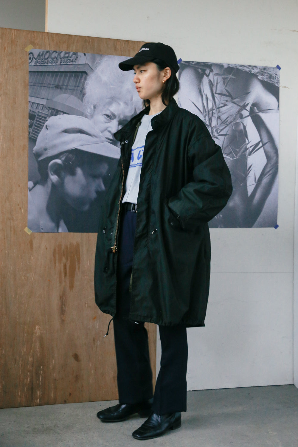 FIFTH x M-65 Fishtail Over-Dyed BLK
