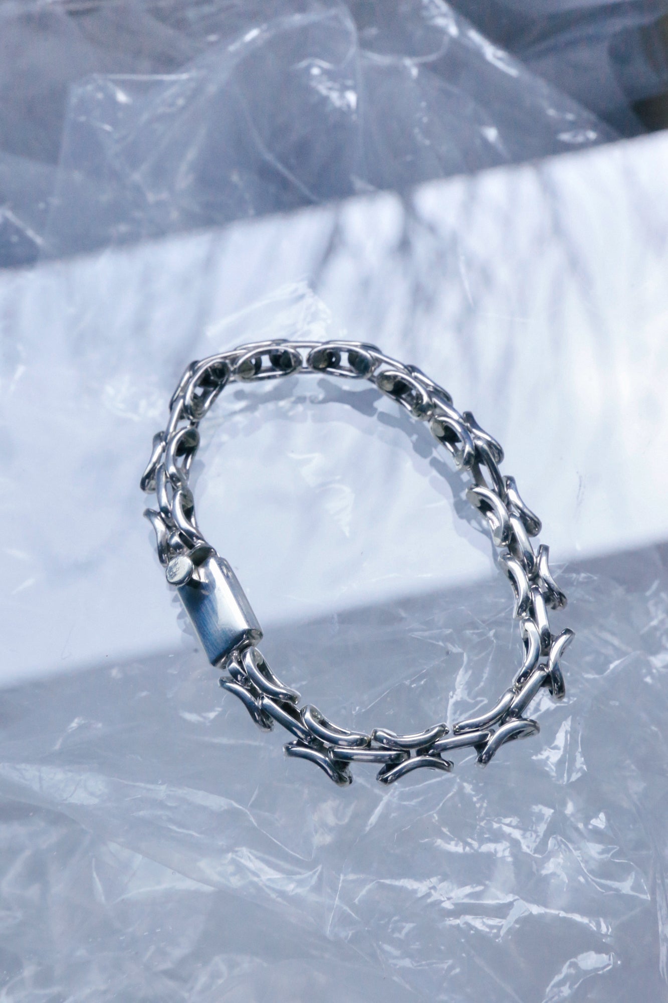 Silver Bracelet CCC-3 / シルバー チェーンブレスレット メキシコ