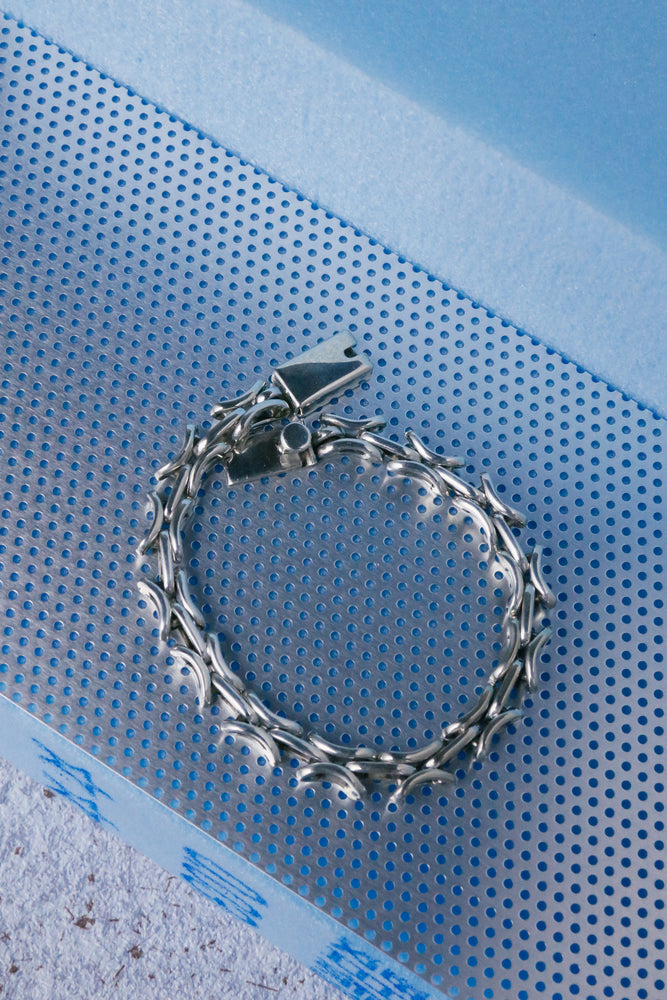 Silver Bracelet CCC-3 / シルバー チェーンブレスレット メキシコ