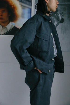 
                  
                    TUKI / cowboy jacket(0142)Steelblue
                  
                