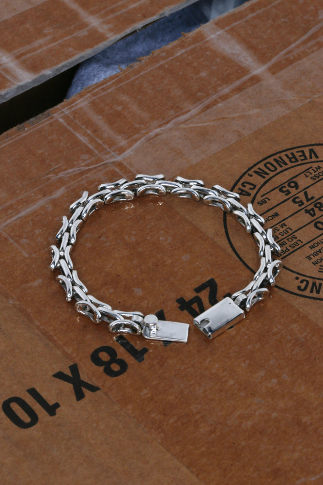 Silver Bracelet CCC-3 / シルバー チェーンブレスレット メキシコ