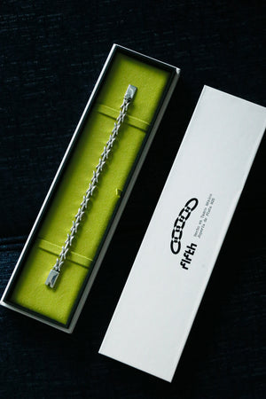 Silver Bracelet CCC-3 / シルバー チェーンブレスレット メキシコ 