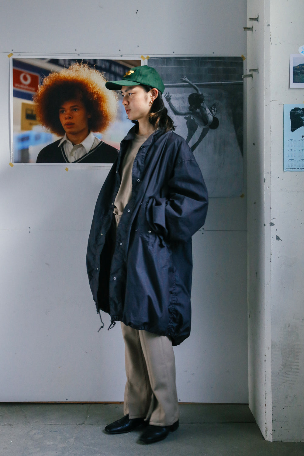 Fifth Over-Dyed Cotton Snow Fishtail JKT Gray