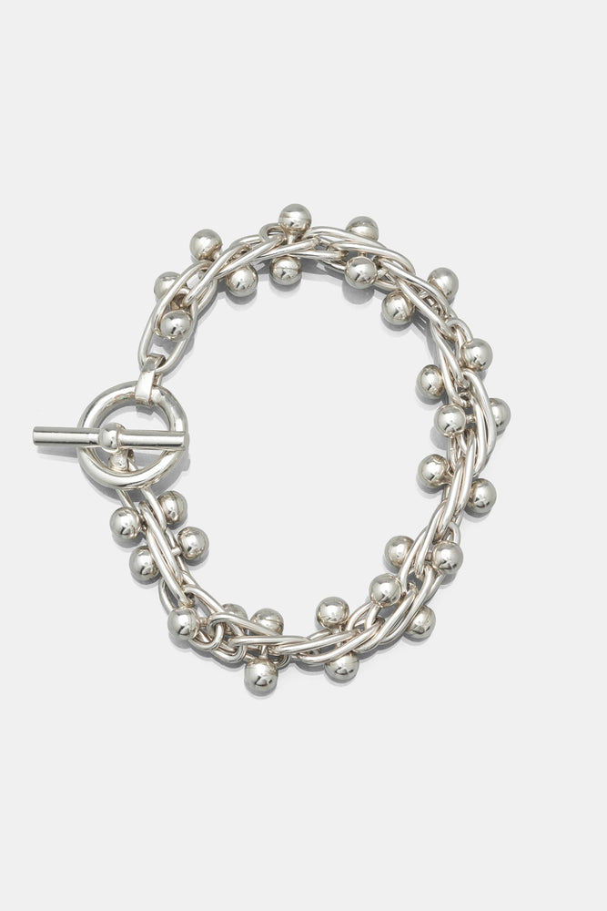 Silver Beaded Bracelet / シルバーブレスレット メキシコ – FIFTH