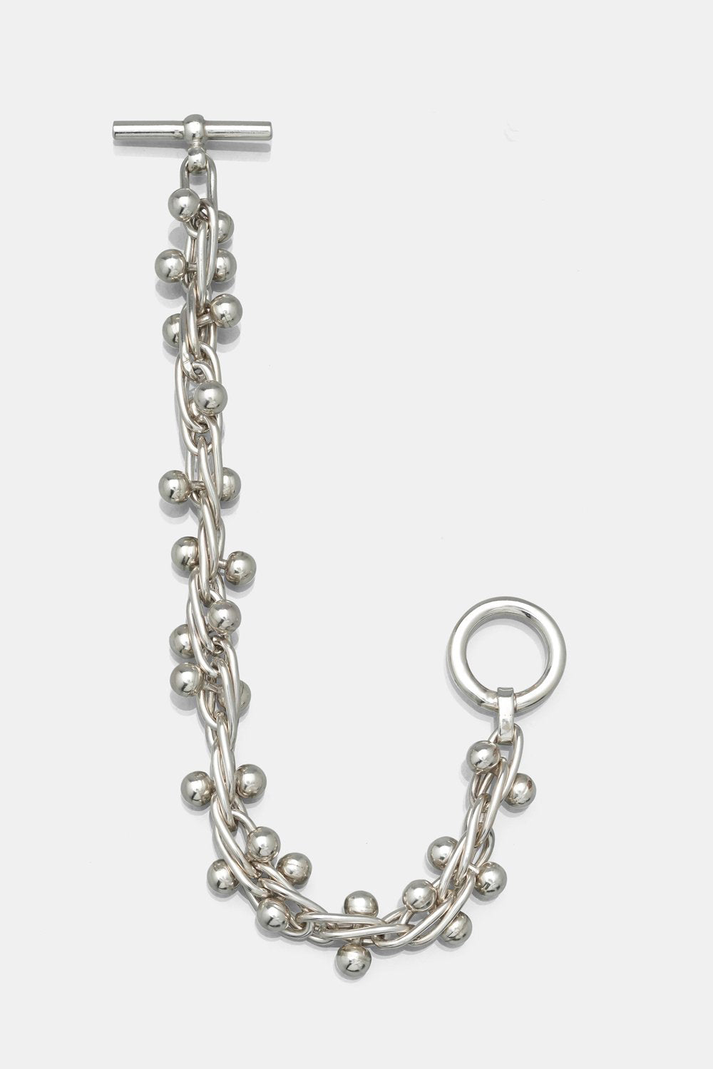 Silver Beaded Bracelet / シルバーブレスレット メキシコ
