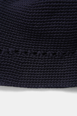 
                  
                    HEMP CROCHET HAT BLK - DEN
                  
                