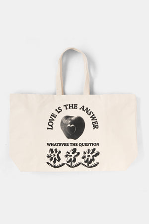 
                  
                    The Love Big Canvas Tote / Almost Free Services
                  
                