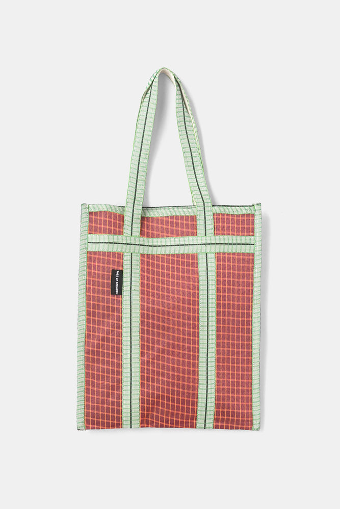 
                  
                    Indian Fabric Book Tote Red / Tops of Sprouts
                  
                
