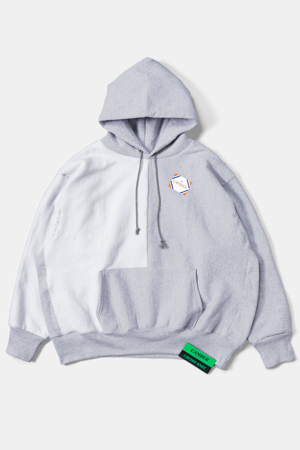 CAMBER Reverse Bicolor Big Sweat Parka / Gray