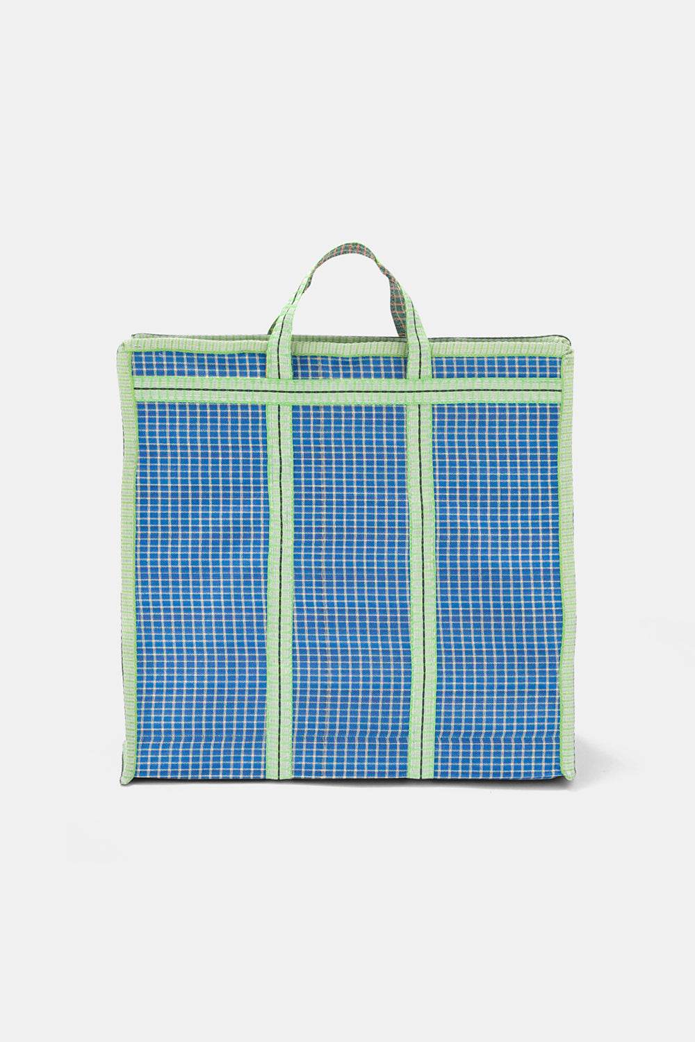 Indian Grocery Bag Large BLU / Tops of Sprouts
