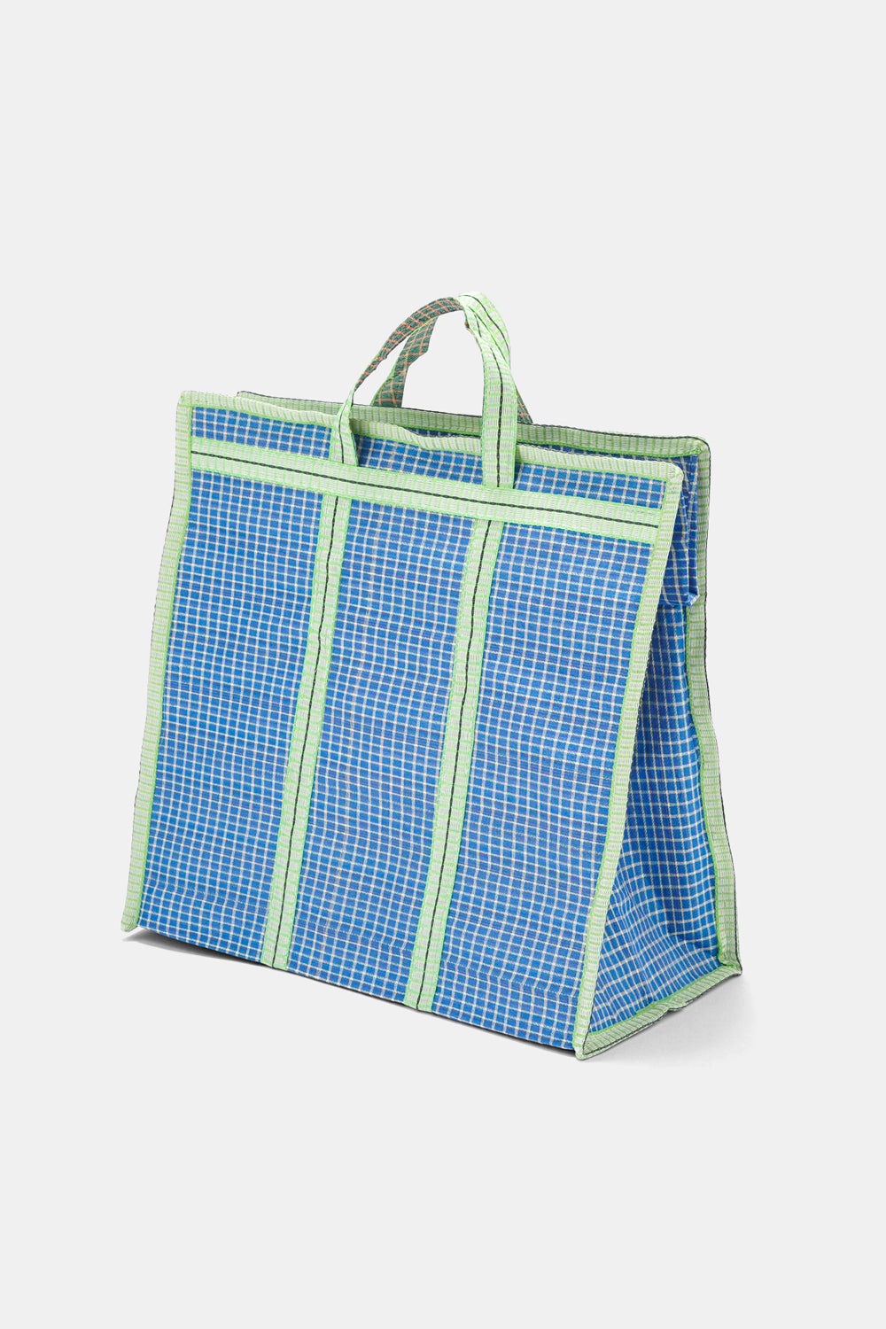Indian Grocery Bag Large BLU / Tops of Sprouts