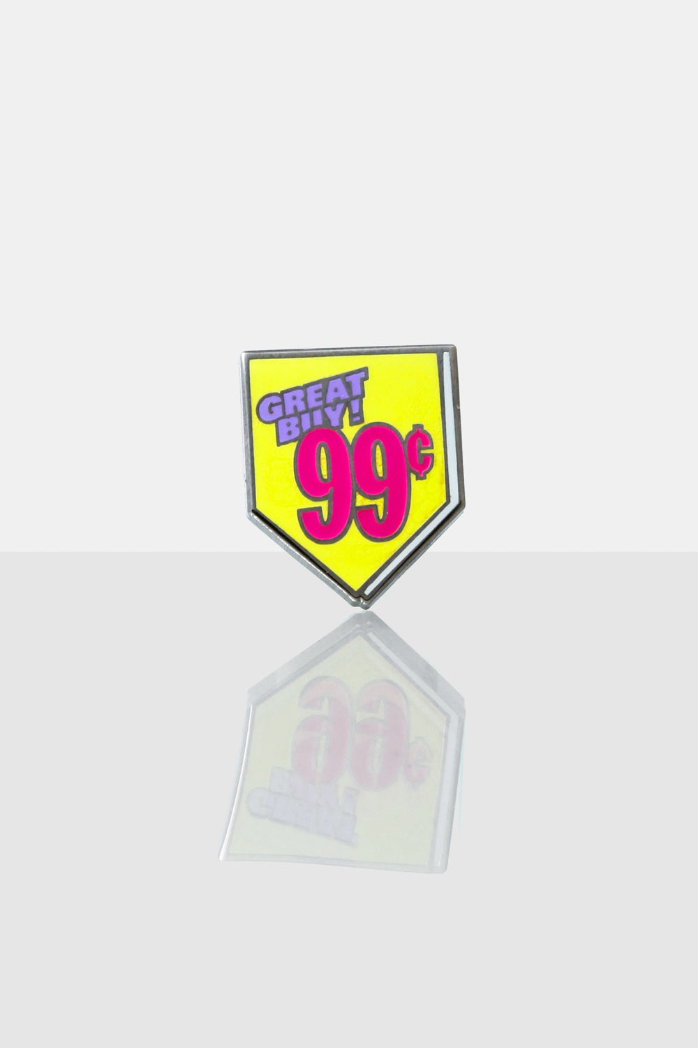 Great Buy 99 Cent Pins / Yellow