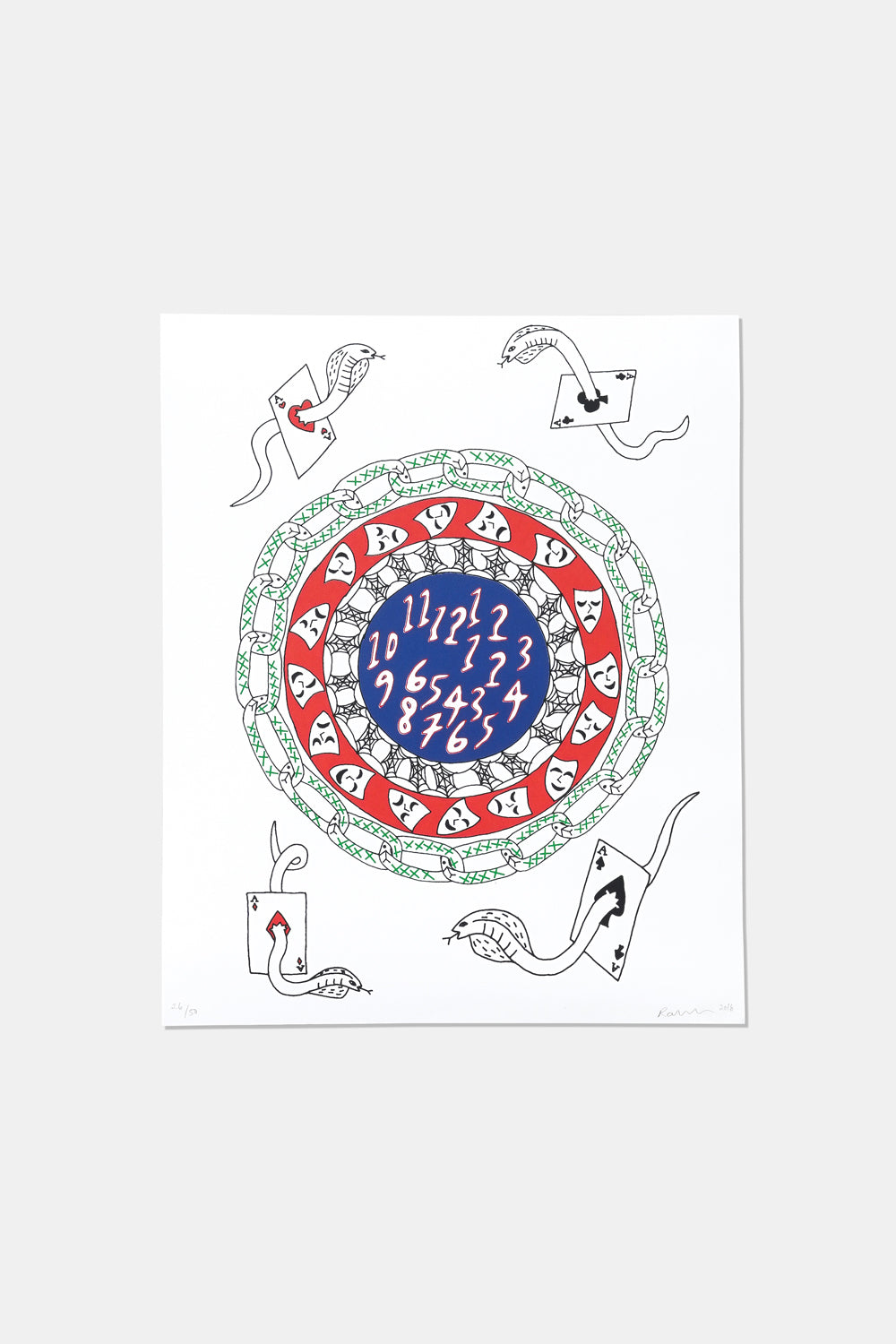 Tarot Silkscreen Print / Small Spells