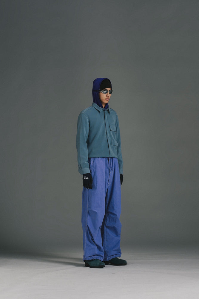 Arctic Snow Camouflage Trousers / Queen Blue
