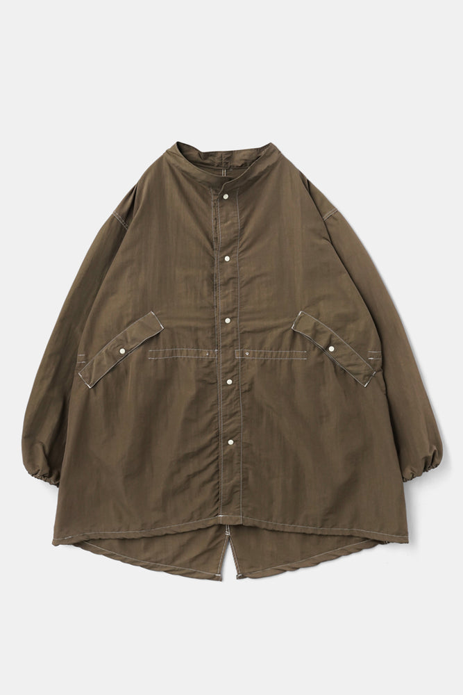 Fifth Over-Dyed Nylon Snow Fishtail JKT Olive