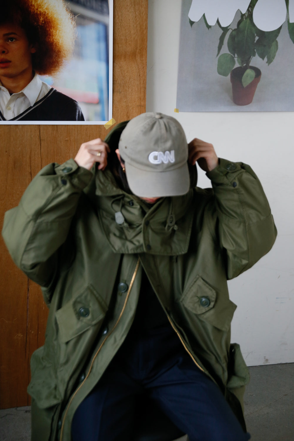 カナダ軍ECWパーカー　fifth general store ネイビー Canadian Military ECW Parka / カナダ軍 ECW パーカー