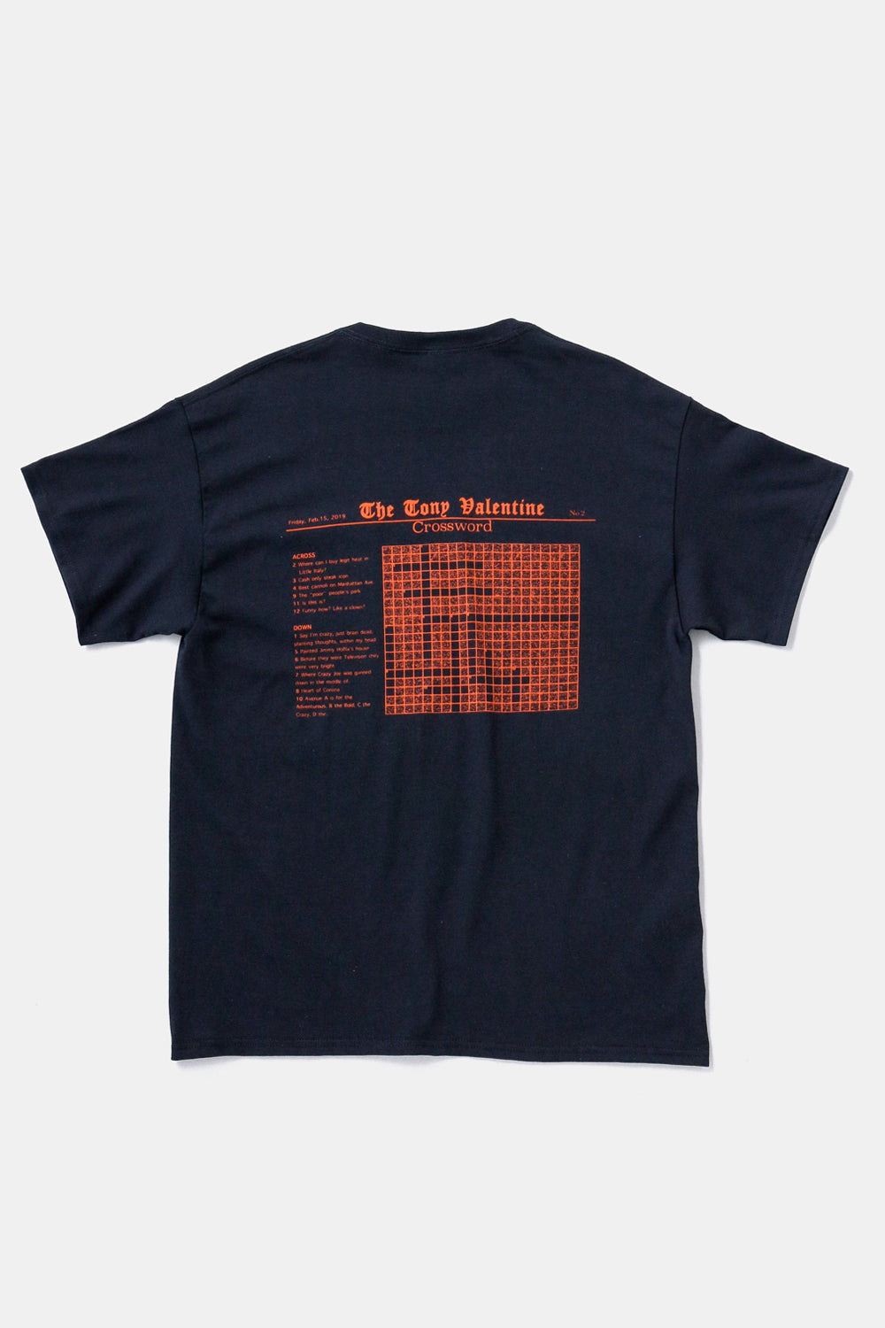 Tony Valentine "Crossword" S/S TEE Vol.2
