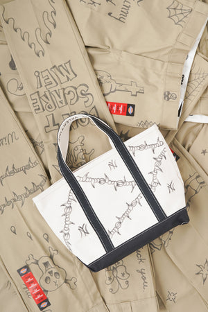 
                  
                    Handdrawn L.L Bean Boat Tote Small  / by Tony Valentine NYC
                  
                