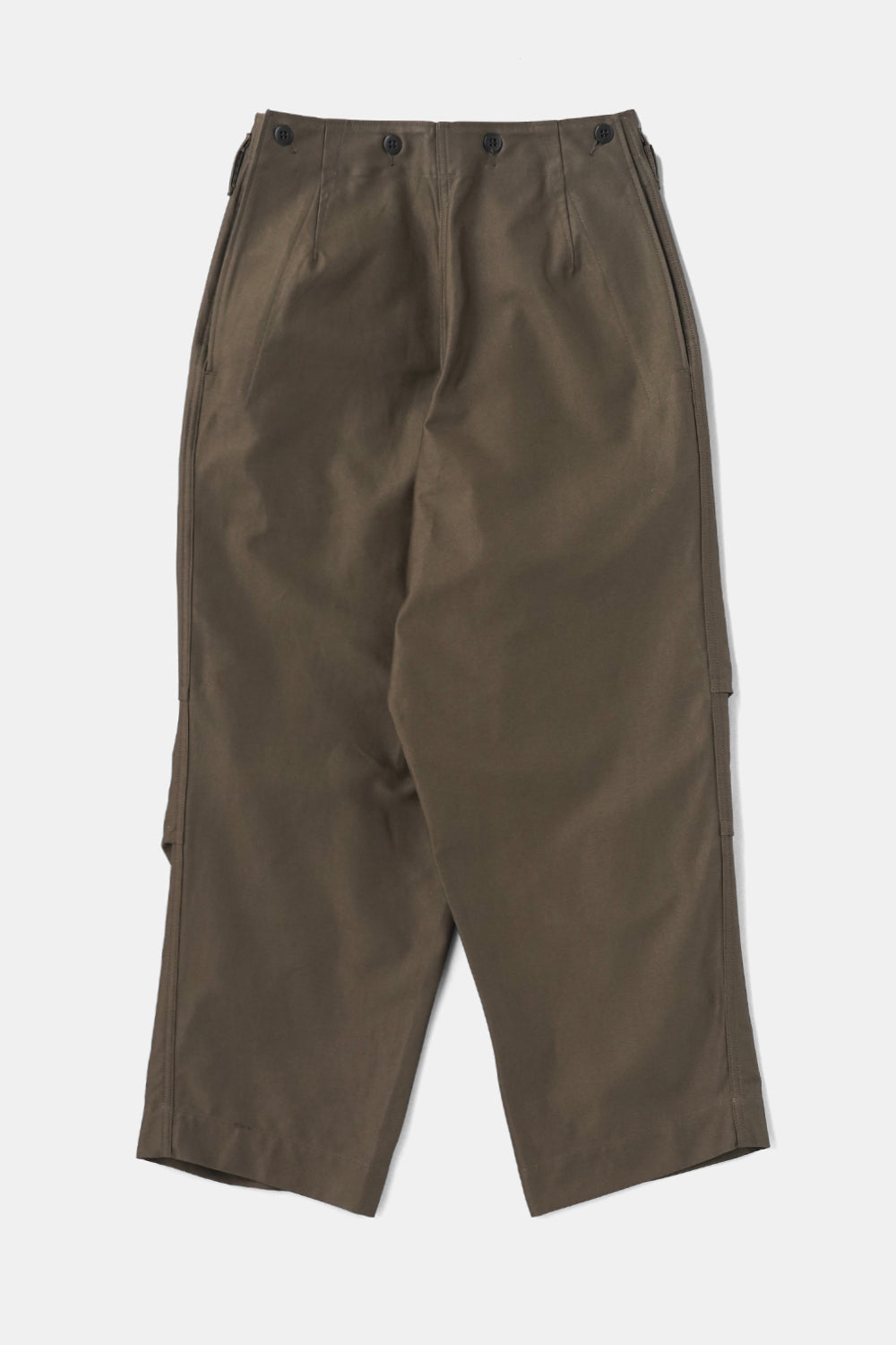 TUKI ミリタリーバグス TUKI military baggs reverse / black / polyester canvas【正規