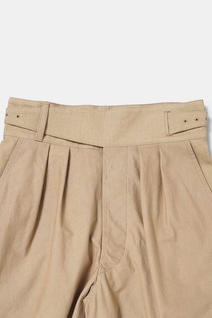 
                  
                    Big Gurkha Shorts Made with French Army Tent Fabric
                  
                