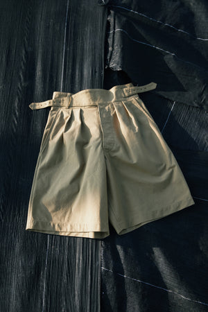 
                  
                    Big Gurkha Shorts Made with French Army Tent Fabric
                  
                